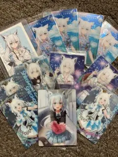 ホロライブ　白上フブキ　カード　ウエハース