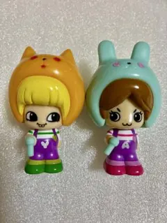 こえだちゃん　なかよしフレンズ　PUFFY あみちゃん・ゆみちゃん　2体セット
