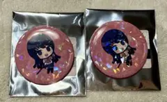 ダンガンロンパ ラウンドワン 缶バッジ SD 前園さやか 2個