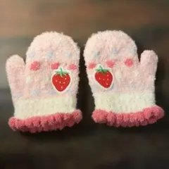 子供用 手袋 いちごのサムネイル