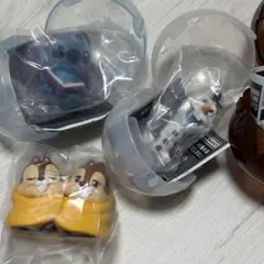 ガシャポン　ディズニー(まちぼうけ、くるまりスタイル)