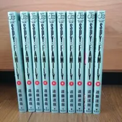スパイファミリー SPY×FAMILY1～10巻 遠藤達哉 ✨ノート付き✨