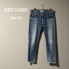 RED CARD Anniversary25thデニム サイズ【24】