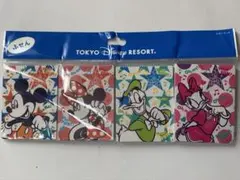 【希少品】ディズニーリゾート　付箋4種セット