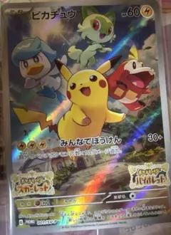 ピカチュウ みんなでぼうけん ポケモンカード