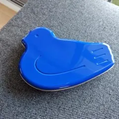 鳩サブレー 空き缶 豊島屋 青
