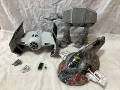 スターウォーズ　プラモデル　3種類　タイファイター　スレーブ1 スノーウォーカーのサムネイル