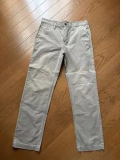 ジャンク品　GAP ギャップ　グレー　綿100% チノパン　79×81 通勤通学