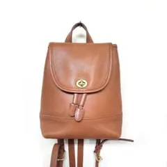 希少 90's vintage OLD COACH 9960 ミニリュック 茶