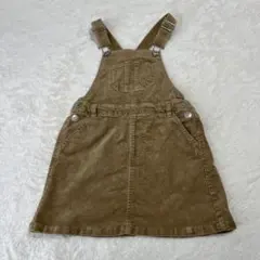 キッズコーデュロイ　ジャンパースカートGLOBAL WORK　110