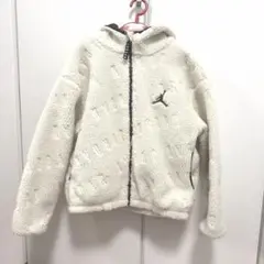Jordan フリースジャケット 130cm クリーム色