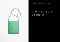 【ZARA】レザーショルダーバッグ