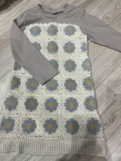 ま*。様 petit main 花柄ワンピース 120サイズ