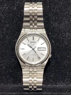 SEIKO セイコー 5スポーツ自動巻き時計 シルバー