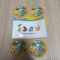 ポケモンポーチ＆ステッカー 4枚セット