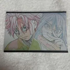 鬼滅の刃 おすそ分けポストカード ufotable DINING 不死川 伊黒