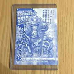 ONE PIECE モンキー・D・ルフィ P-043