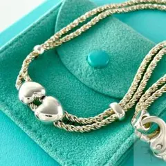 ティファニー 希少 フック&アイ チョーカー ネックレス 14K 925 - メルカリ