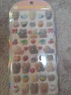 コットンパフィ　くま