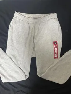 NIKE スウェットパンツ グレー JUST DO IT.