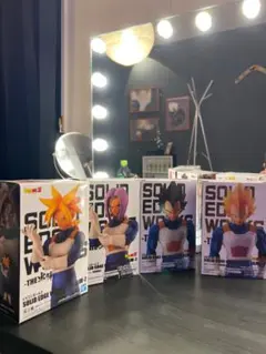 プライズ　ドラゴンボール　出陣２&３　ベジータ&トランクス　フィギュア