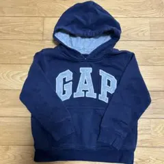 GAP ネイビー フード付きパーカー 4Y