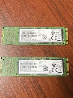 【中古】2枚セット/128GB/SSD/サムスン/スマート情報有り