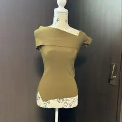 【新品未使用】SNIDEL イレヘムディフォメーションニットプルオーバー