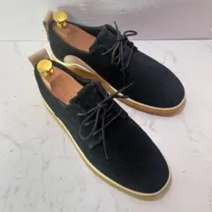 未使用級 ECCO CREPETRAY スエードレザー スニーカー 23.5cm
