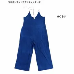 ウエストウッドアウトフィッターズ　サロペット　Mくらい　ネイビー系のサムネイル