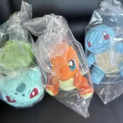 一番くじ ポケモン 30th C賞 カントー地方 旅立ちの3匹 ぬいぐるみ