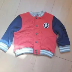 【新品】スヌーピー ピーナッツ ブルゾン100cm アウター レッド 綿