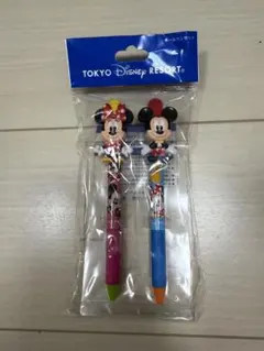東京ディズニーリゾート　ミッキーマウス　ミニーマウス　ボールペンセット
