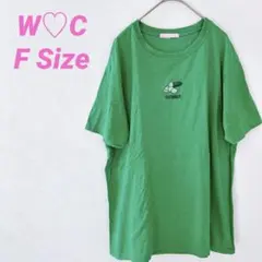 [SALE] W♡C CUCUMBER Tシャツ F 古着 送料無料のサムネイル