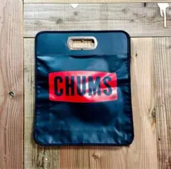 CHUMSチャムス レコードバッグ トートバッグ ブラック ロゴ