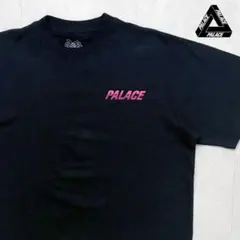 20s パレス M Tシャツ バックプリント 黒 ピンク スケーター 古着のサムネイル