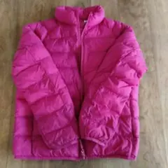UNIQLO キッズ 中綿コート 140 ピンク