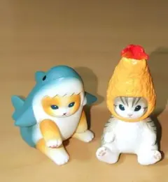mofusand モフサンド マスコットフィギュア えびふらい サメにゃん