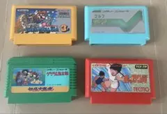 [起動未確認]ファミコンソフト 4本セット