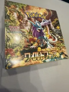 基*す様 ポケモンカード　ワイルドフォース ボックス 未開封　シュリンク付