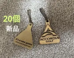 新品 アコーディア ゴルフ ホルダー タグ 20個