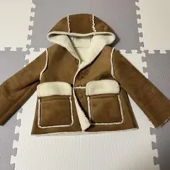 ビーミングbyビームス　リバーシブルムートンコート