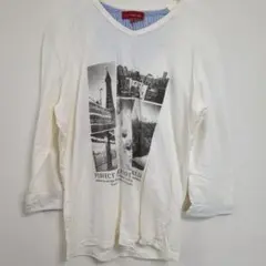 anti-label jean メンズ 長袖カットソー ホワイト Lサイズ