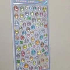 ボンボンドロップシールminiしずくちゃんしずくの森のなかまたち