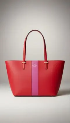 kate spade トートバッグ レッド ピンク