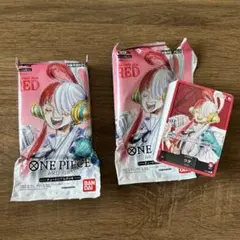 【未開封】ワンピースカード チュートリアルデッキ FILMRED 入場者特典