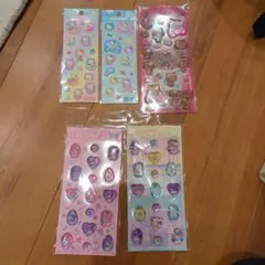 シールまとめ売り（キャラクターシールセット マイメロディ クロミ　キティちゃん）