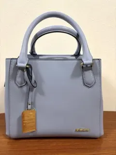 【美品】＆chouetteハンド＆ショルダーバッグ水色　斜めがけ