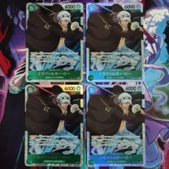 トラファルガー・ロー SR OP01-047 4枚セット ROMANCEDAWN