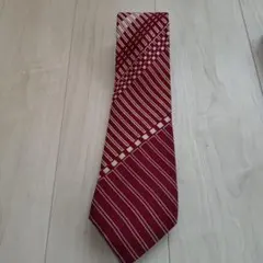 Coxmoore ネクタイ レッド ストライプ